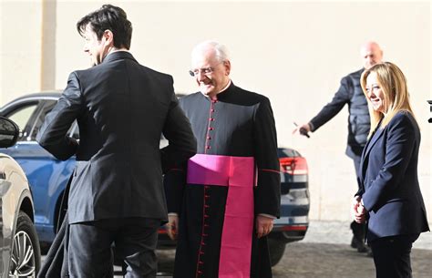Agenzia Ansa On Twitter La Premier Giorgia Meloni è In Vaticano Con