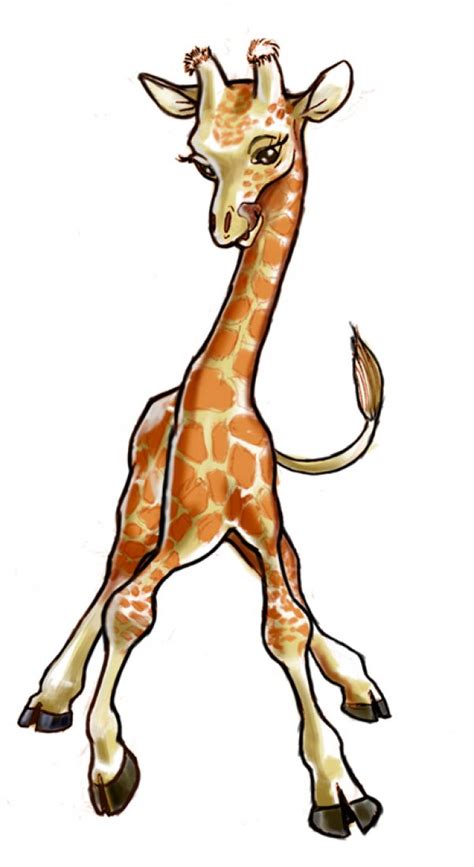Animated Baby Giraffe Clipart Best