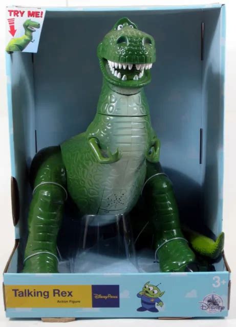Disney Store Talking Rex Toy Story 12 Inch Action Figure 11 Phrases