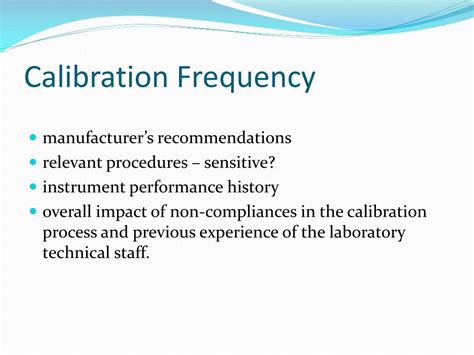 Ppt Equipmentinstrument Calibration Powerpoint