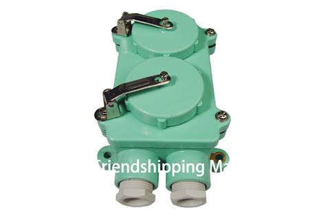 Watertight 3 Pin Twin Receptacles Synthetic Resin Friendshipping Marine