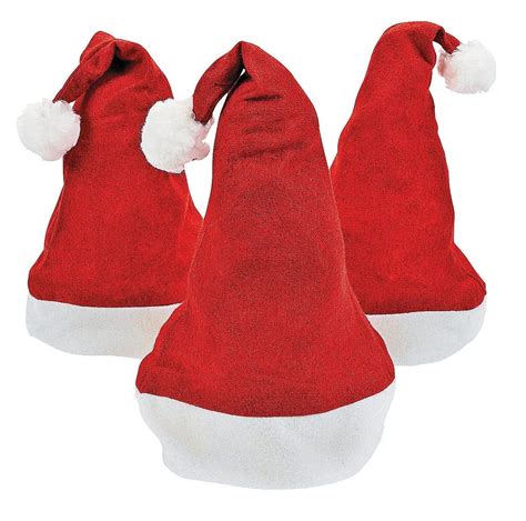 Fabulous Felt Santa Hats 1 Dz Michaels