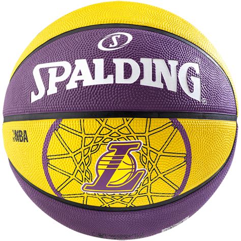 Nba Team Balls La Lakers Spalding