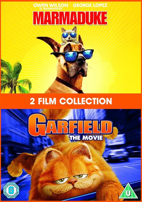 Marmaduke Garfield The Movie Double Pack Dvd 2004 Uk