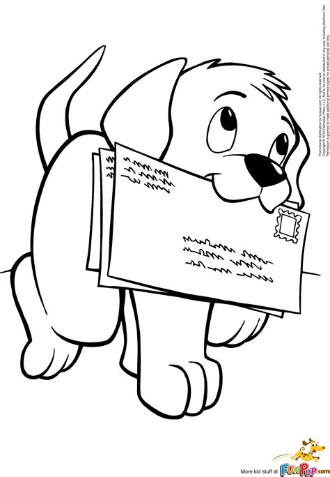 Cute Dogs Coloring Pages - Coloring Home