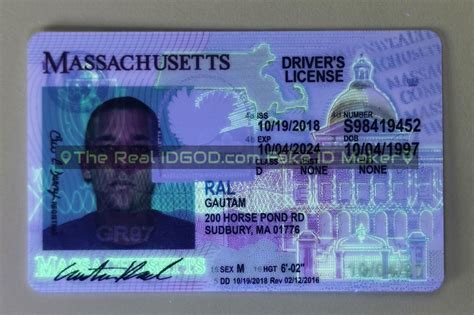 Massachusetts Fake Id Buy Premium Scannable Fake Ids By Idgod