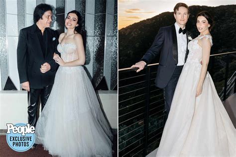 Gene Simmons Daughter Sophie Wears 2 Wedding Dresses To Marry James
