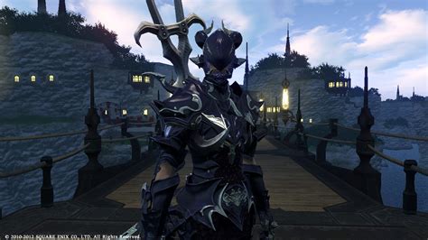 The Ishgardian Dragoon Armour And The Chocobo Barding