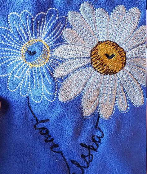 Daisy Machine Embroidery Design Embroidery Library At