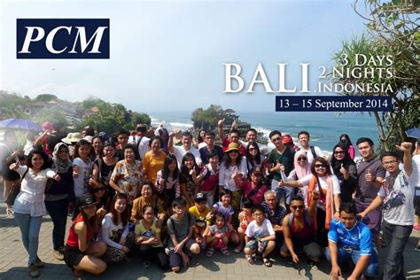 The firm practices in civil, structural, mechanical and electrical engineering and telecommunication. Company Trip - Bali Tour 2014 | PCM Kos Perunding Sdn. Bhd.
