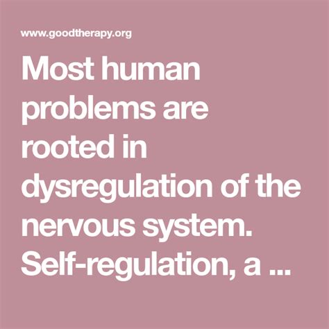 Why Self Regulation Is The Most Important Thing In The World Therapy Blog