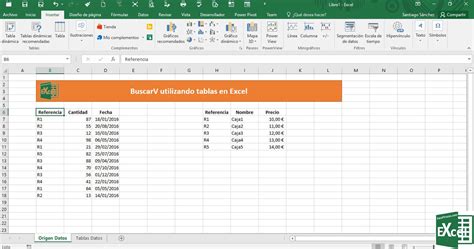 Tabla De Datos Excel