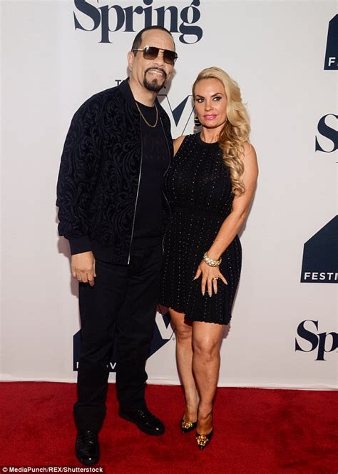 Coco Austin Dons Black Dress To Support Husband Ice T At Law And Order