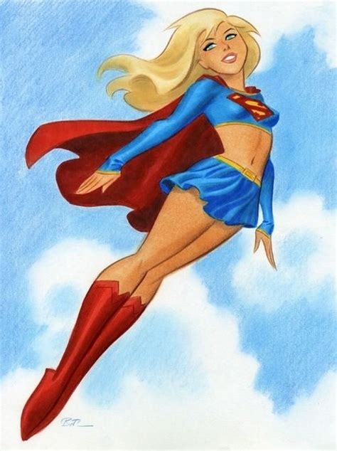 Supergirl Bruce Timm Bruce Timm Dc Comics Art Comic Art