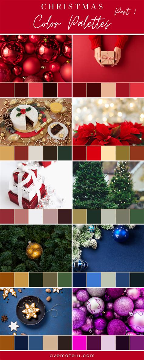 Christmas Color Schemes For 2021