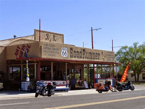 Seligman Arizona Village Coloré De La Route 66 And So My Dreams