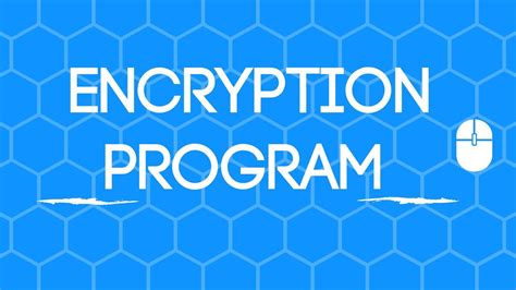 Encryption Program On Python Youtube