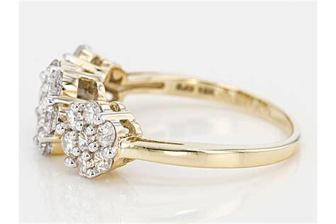 Bella Luce 225ctw White Diamond Simulant 10k Yellow Gold Ring