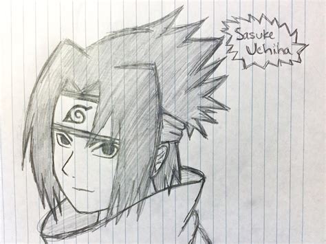 Sasuke Uchiha Drawing Sasuke Uchiha Pencil Drawing By Rakstern On