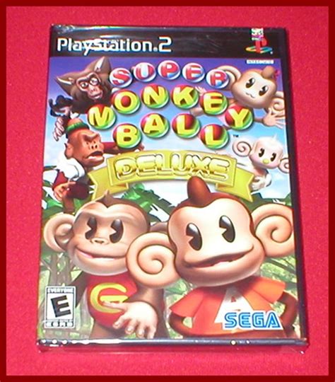 Super Monkey Ball Deluxe For The Sony Playstation 2 Ps2