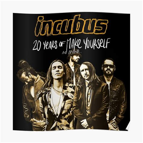 Incubus Posters Redbubble