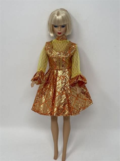 Vintage Barbie Clone Outfit 1960s Maddie Mod Mod Pink Mini Dress Ebay