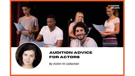 Audition Advice For Actors Casting Ireland