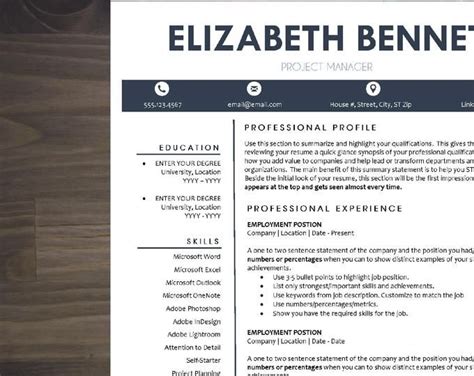 These resume and cv templates for retail management positions are different in the design from simple resume templates as it uses. Project manager resume template for Word Professional ...