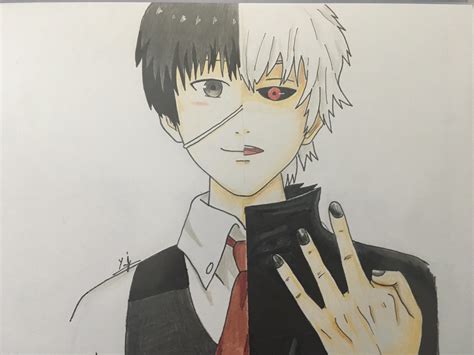 Here presented 64+ ken kaneki drawing images for free to download, print or share. I hope you like my kaneki drawing : TokyoGhoul
