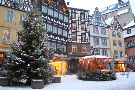 Under A Blanket Of Snow Scenes From Cochem Germany