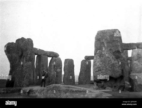1956 Historical Stonehenge A Prehistoric Monument On Salisbury Plain