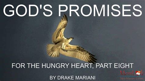 God S Promises For The Hungry Heart Part Eight