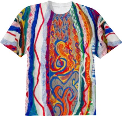 Shop BIGGIE SMALLS COOGI SHIRT Cotton T Shirt By Cash Print All Over Me