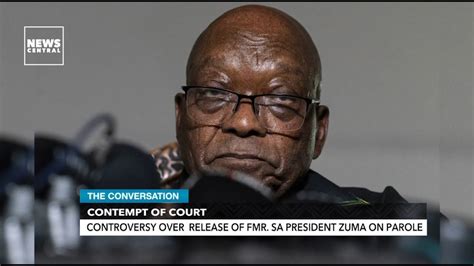 Contempt Of Court Former South African President Jacob Zuma Ordered To Finish His Jail Sentence