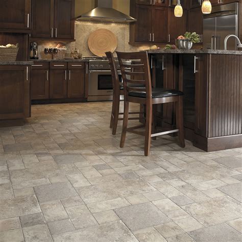 Leggiero Grey Stone Effect Laminate Flooring 186 M² Pack Kitchen