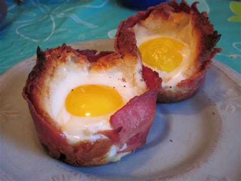 Dalia S Delights Turkey Bacon And Egg In Toast Cups