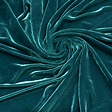 Stretch silk velvet fabric by the yard Crushed velvet material | Etsy