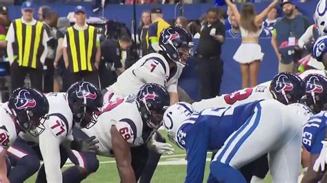 Playoff Bound Texans Beat Colts 23 19 Earning A Spot In Postseason Youtube