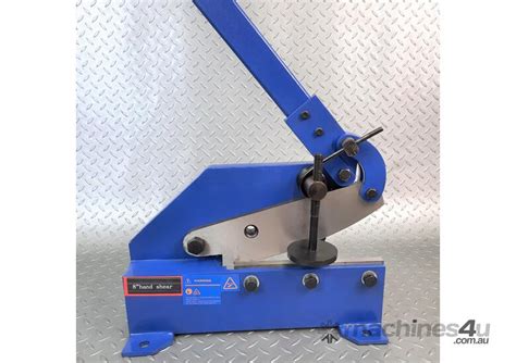 New 2021 Metex Manual Hand Shear Metex 200mm Bench Mounted Metal Cutter