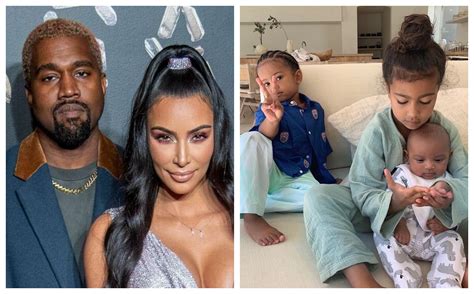 Kim Kardashian And Kanye Wests Kids Look Cute In New Photos Mpmania
