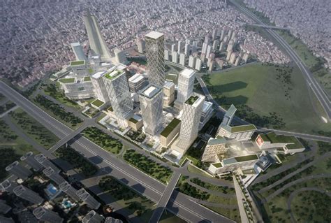 New Istanbul International Financial Center Master Plan Hok Archdaily