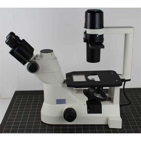 Nikon Eclipse Ts100 Phase Contrast Inverted Microscope Built As Ts100 F
