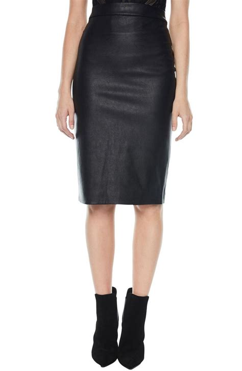 Bardot Dona Faux Leather Tube Skirt Nordstrom Tube Skirt Skirts Stylish Skirts