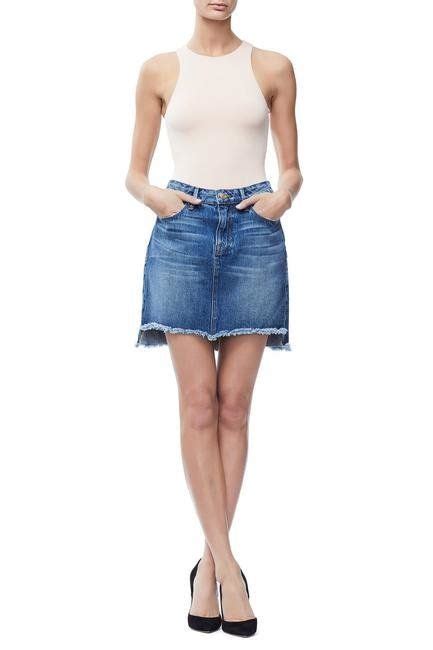 11 Flattering Plus Size Denim Skirts For Women With Curves Huffpost Life