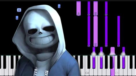 How To Play Dusttale Megalovania Remix On Piano Youtube