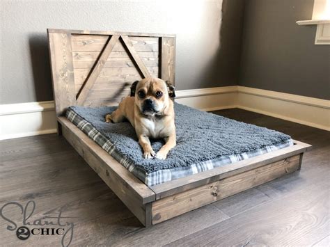 Danish design county dog mattress duvet crate bed puppy waterproof free shipping. DIY Farmhouse Dog Bed For Man's Best Friend - Shanty 2 Chic