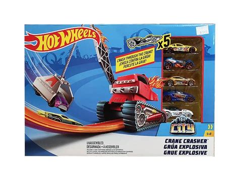 Hot Wheels Crane Crasher Hobbies Toys Toys Games On Carousell