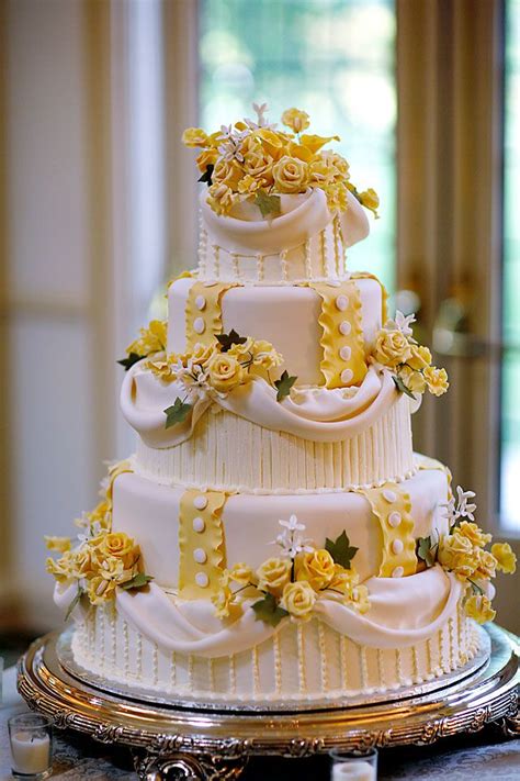 Marie Labbancz Photography Yellow Wedding Cake Wedding Cake Options