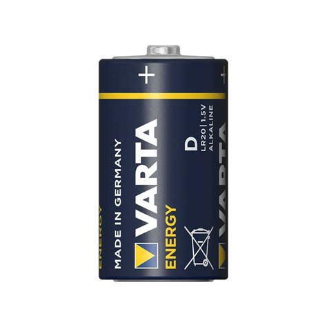 Varta Alkaline Battery Energy D Lr20 15v Best Price Check