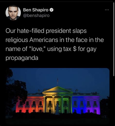 jason campbell on twitter ben shapiro complains the new pride flag